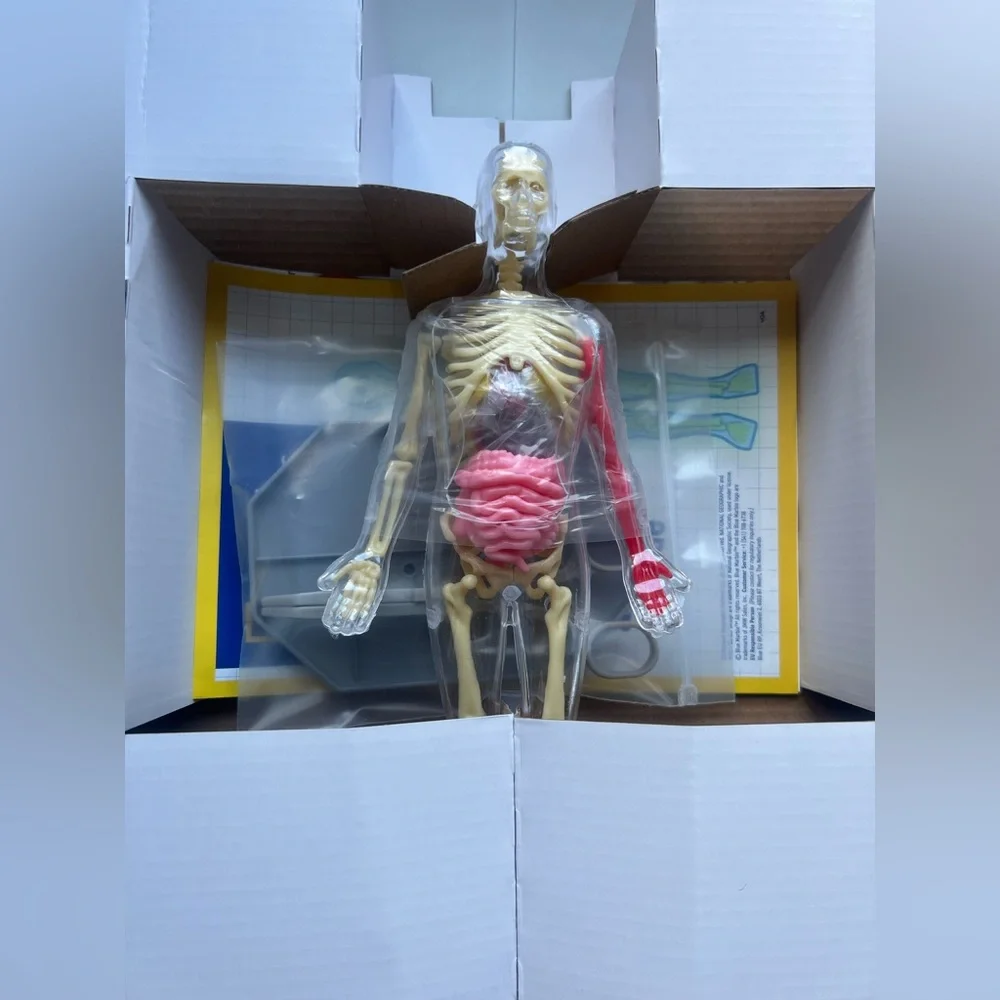 National Geographic Glow-In-The-Dark Human Body: Science Kit & Activity Guide